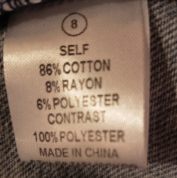 NOVA KIDS snap front denim jacket - Picture 4 of 4